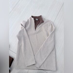 Class Club Taupe Pullover